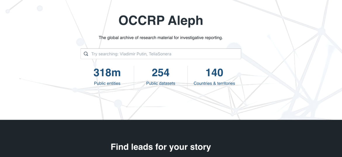 Aleph OCCRP