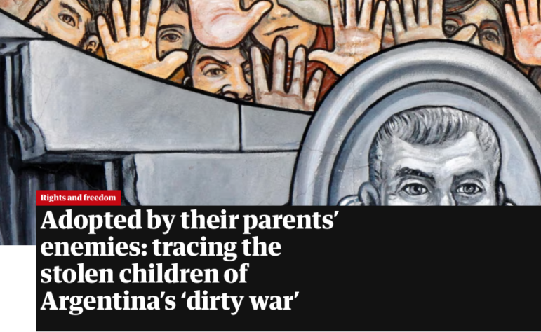 finding missing abducted children adoption Argentina